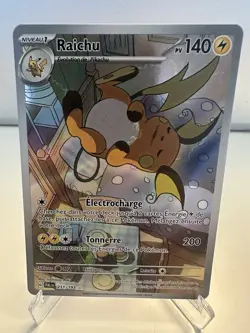 Carte Pokemon RAICHU - 211/193 - Secrete - Evolution a Paldea FR NEUF - Image 1