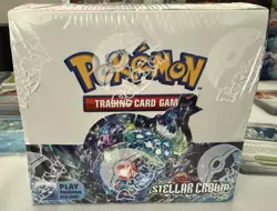 Pokemon TCG: Scarlet & Violet Stellar Crown Factory Sealed Booster Box - Image 1