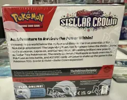 Pokemon TCG: Scarlet & Violet Stellar Crown Factory Sealed Booster Box - Image 2