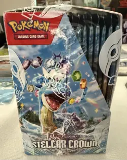 Pokemon TCG: Scarlet & Violet Stellar Crown Factory Sealed Booster Box - Image 3
