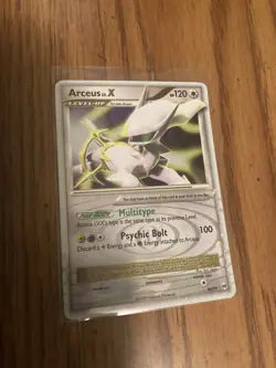 Pokemon TCG Arceus LV.X Holo Rare Card - Image 1