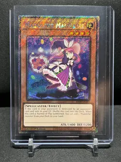 Madolche Magileine RA04-EN185 1st Edition Platinum Secret Rare Yu Gi Oh! NM - Image 1