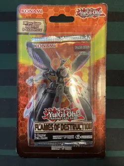 Yu-Gi-Oh! Flames Of Destruction 1st Edition Sealed Blister Pack - Image 1