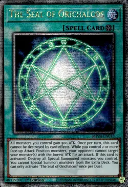 The Seal Of Orichalcos - Quarter Century Secret Rare MP24-EN015 - NM - YuGiOh - Image 1