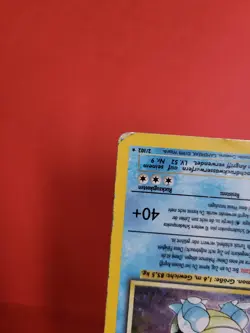 Pokemon Karte/card - Turtok (Blastoise) 2/102 Holo 1. Edition Base Light Played - Image 4