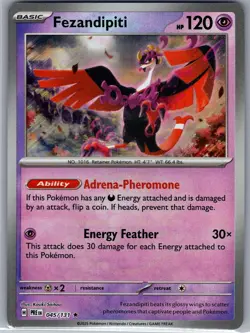 Fezandipiti (Master Ball) 045/131 SV: Prismatic Evolutions - Pokemon Card - NM - Image 1