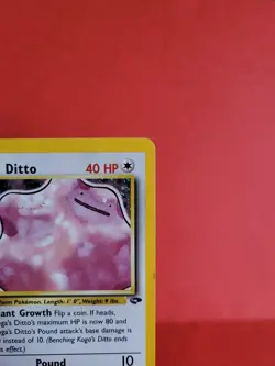 Pokemon Karte/card - Koga's Ditto 10/132 Gym Challenge Holo - Excellent - Image 3