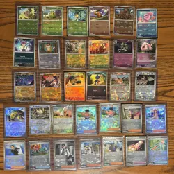 Pokemon TCH: Poke Ball Holo Lot - Prismatic Evolutions & White Flare (32 Cards) - Image 1