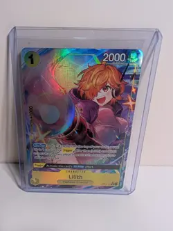 One Piece TCG Card Lilith (Alternate Art) OP13-113 Carrying On His Will Foil - Image 1