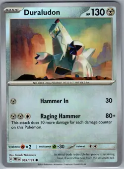 Duraludon (Master Ball) 069/131 SV: Prismatic Evolutions - Pokemon Card - NM - Image 1
