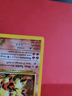 Pokemon Karte/card - Blaine's Arcanine 1/132 Gym Challenge Holo - Excellent++ - Image 5