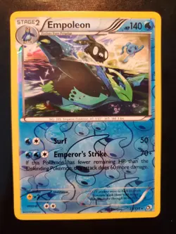 Empoleon 35/113 Reverse Holo Rare Pokemon TCG Card BW Legendary Treasures LP-NM - Image 2