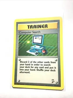 COMPUTER SEARCH - 101/130 - Base Set 2 - Pokemon Card - MP - Image 1
