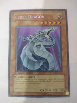 Yu-Gi-Oh TCG Cyber Dragon Limited Edition VLP Gem Holo Card CT03-EN002 - Image 1