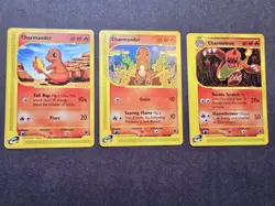Pokemon Expedition Base Set Card Lot Charmander 97,98/165 Charmeleon 73/165 NM - Image 1