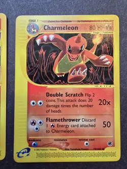 Pokemon Expedition Base Set Card Lot Charmander 97,98/165 Charmeleon 73/165 NM - Image 4