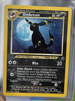 Pokemon Trading Card Game - Umbreon Holo | Neo Discovery Unlimited 13/75 ?? - Image 2