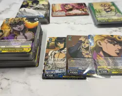 JoJo's Bizarre Adventure Golden Wind Weiss Schwarz Card Lot English Mix Rarity - Image 2