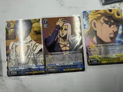 JoJo's Bizarre Adventure Golden Wind Weiss Schwarz Card Lot English Mix Rarity - Image 3