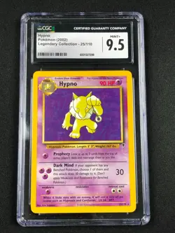 Pokemon CGC 9.5 Hypno 25/110 Legendary Collection Graded card - Image 1