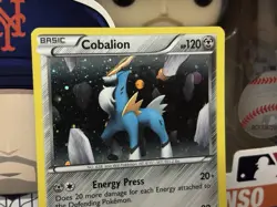 Pokemon TCG Noble Victories - Cobalion #84/101 - Rare Cosmos Holo Card - Image 2