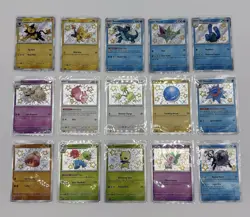 Lot of 15x Paldean Fates Baby Shiny Bundle! Pokemon TCG ALL Cards NM+ Pack Fresh - Image 4
