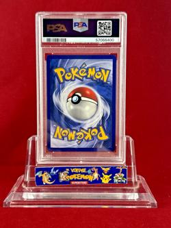 2000 Black Star Promo Pokemon League TEAM ROCKET'S MEOWTH Card #18 PSA 9 - Image 2