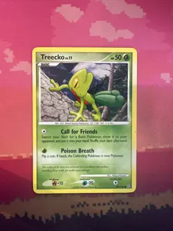Pokemon Card Treecko Stormfront Common 79/100 Near Mint - Image 1