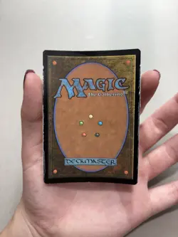MTG Painted Anime Girl Soccer Referee Swamp Alter Card Magic The Gathering - Image 3