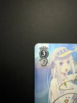 Signed Weiss Schwarz Emilia Summer Life RZ/S55-059SP SP Japanese Re: ZERO Card - Image 3
