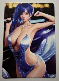 SEXY HEROINE WAIFU St. Louis AZUR LANE ACG PREMIUM HOLOFOIL CARD NM - Image 2