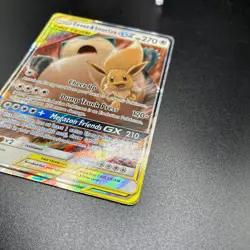 Eevee & Snorlax GX 120/181 Tag Team Holo, NM Beautiful Card Rare - Image 3