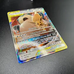 Eevee & Snorlax GX 120/181 Tag Team Holo, NM Beautiful Card Rare - Image 4