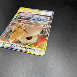 Eevee & Snorlax GX 120/181 Tag Team Holo, NM Beautiful Card Rare - Image 5