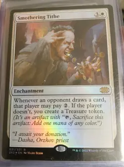 Smothering Tithe - Double Masters 2022 - Foil - Image 2