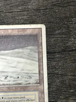 MTG 1x Tundra x1 Damaged Revised Edition - Image 3