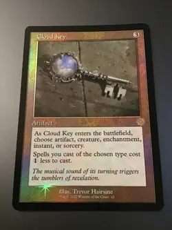 MTG The Brother's War Artifacts Cloud Key Retro Frame Foil - Image 1