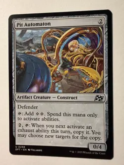 x1 Pit Automaton DFT Aetherdrift MTG 238 UNCOMMON M/NM 1x - Image 1