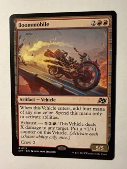 x1 Boommobile DFT Aetherdrift MTG 113 RARE M/NM 1x - Image 1