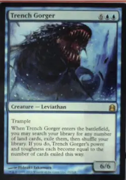 Trench Gorger - Commander: #65, Magic: The Gathering Nm R154 - Image 1