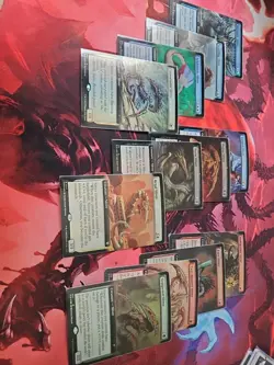 Mtg Extended Art Sliver Lot - Image 1