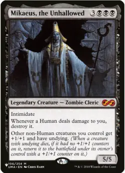 1 x Mikaeus, the Unhallowed - The List - UMA - LP - Magic The Gathering - MTG - Image 1