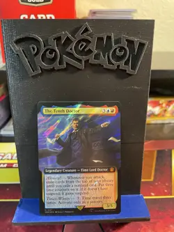 MTG The Tenth Doctor Extended Art Foil Mythic 1037 Doctor Who NM - Image 1