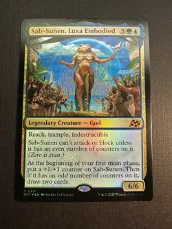 Sab-Sunen, Luxa Embodied Promo Pack: Aetherdrift Foil - Image 1