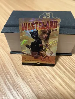 Wasteland ?HALO FOIL? - Encyclopedia of Magic 2025 Secret Lair - SHIPS TODAY - Image 1