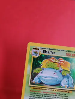 Pokemon Card/Card - Venusaur Bisaflor 15/102 Holo Base Set Very Good - Excellent - Image 2
