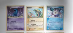 Lot de 6 cartes Pokemon Poissirene &autres - 2005 - Ex DEOXYS - RARES &ANCIENNES - Image 2
