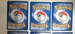 Lot de 6 cartes Pokemon Poissirene &autres - 2005 - Ex DEOXYS - RARES &ANCIENNES - Image 5