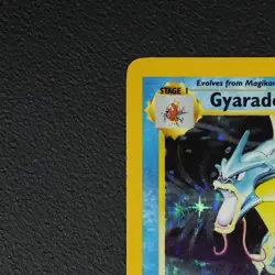 Garados - Gyarados Pokemon Karte TCG WOTC 6/102 Rare Holo Base Basis-Set /Q6 - Image 3