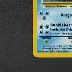 Garados - Gyarados Pokemon Karte TCG WOTC 6/102 Rare Holo Base Basis-Set /Q6 - Image 5